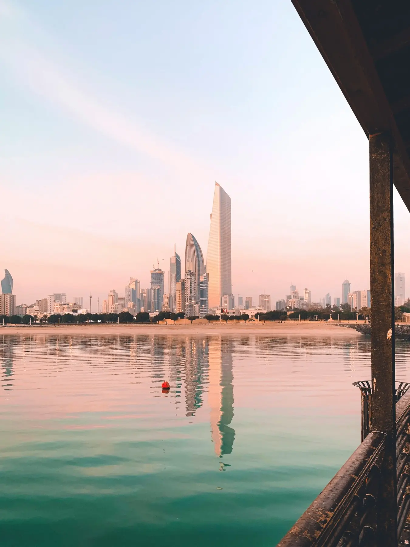 Kuwait City waterfront and skyline